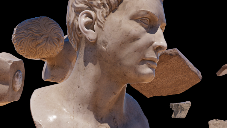 존재하는 듯 하나 실체하지 않는 것. 돌, 석상(The False Existence: Stone, Statue)